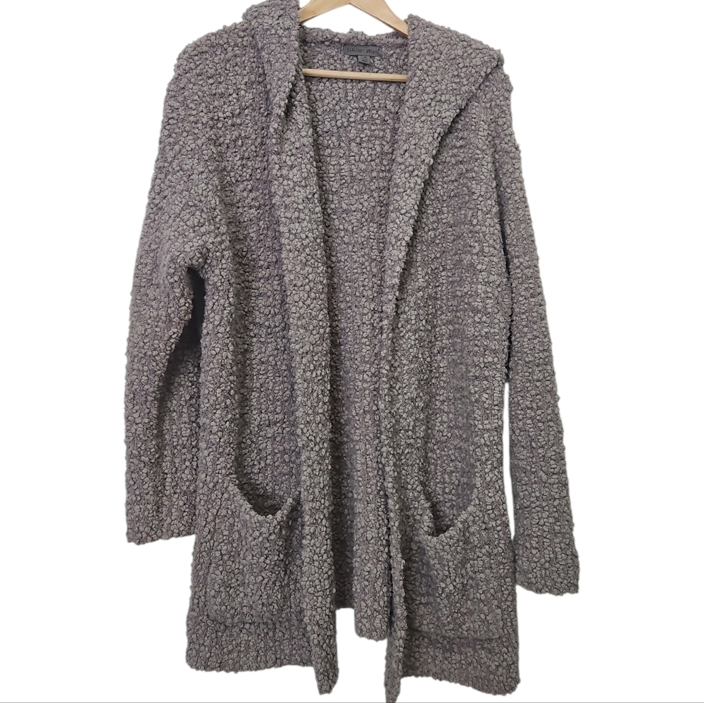 Barefoot Dreams Longline Hooded Cardigan Size Large Extra Large